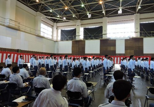 茨城県立消防学校 令和元年度消防職員初任教育 第107期初任科 卒業式 筑西広域市町村圏事務組合